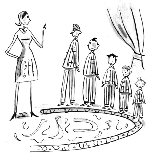 Иллюстрация к книге — Омлет с сахаром. Приключения семейки из Шербура [i_004.jpg]