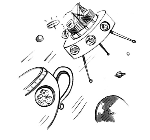 Иллюстрация к книге — Летающий сыр. Приключения семейки из Шербура [i_019.jpg]