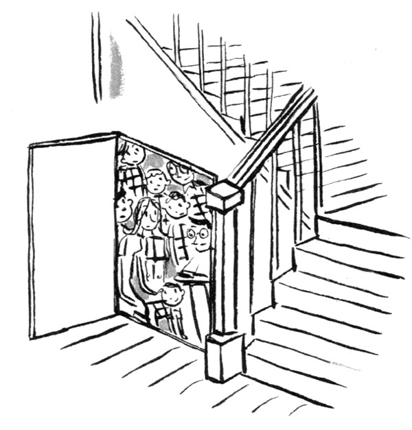 Иллюстрация к книге — Суп из золотых рыбок. Приключения семейки из Шербура [i_009.jpg]