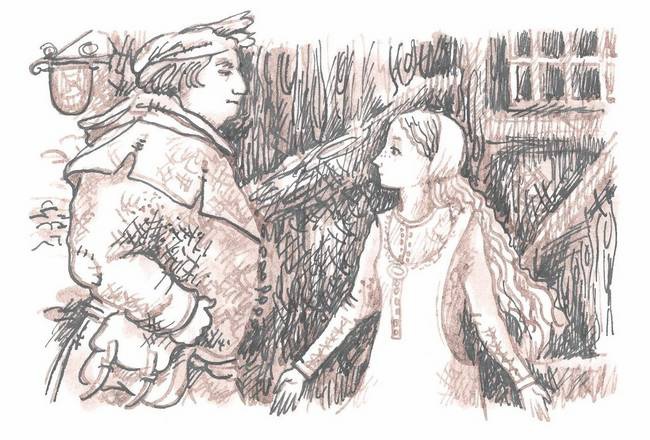 Иллюстрация к книге — Кот Ланселот и золотой город. Старая английская история [i_006.jpg]