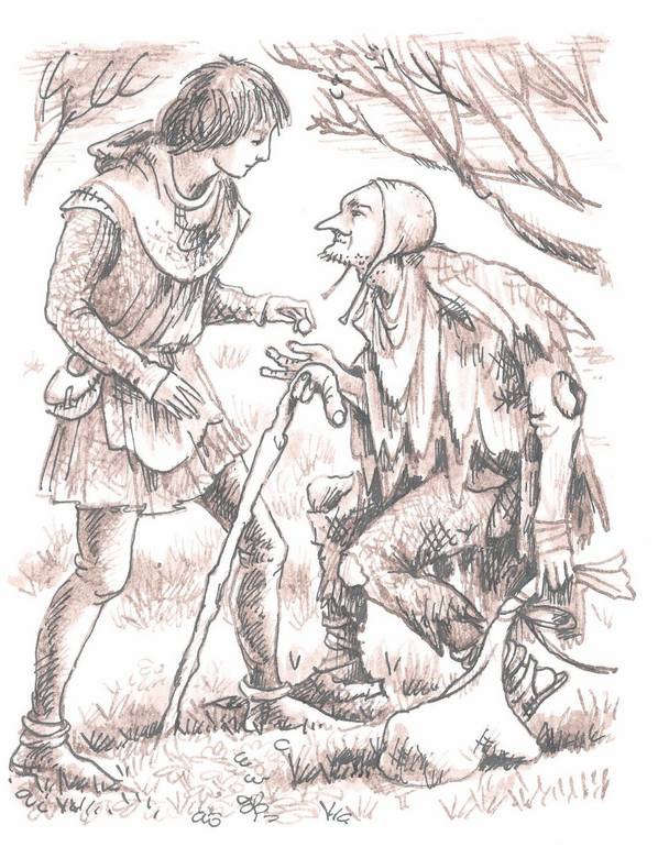 Иллюстрация к книге — Кот Ланселот и золотой город. Старая английская история [i_007.jpg]