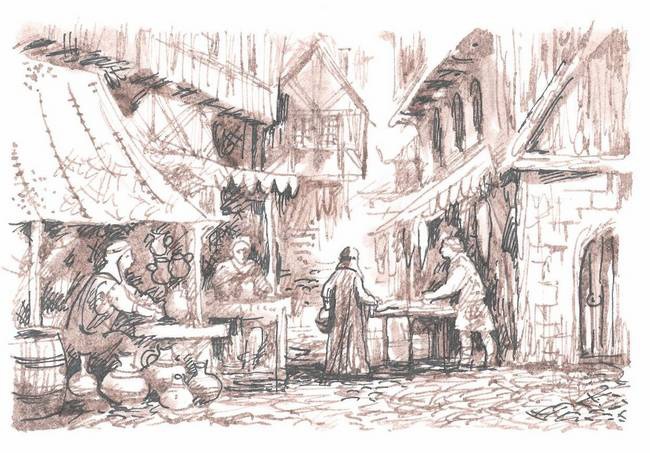 Иллюстрация к книге — Кот Ланселот и золотой город. Старая английская история [i_015.jpg]