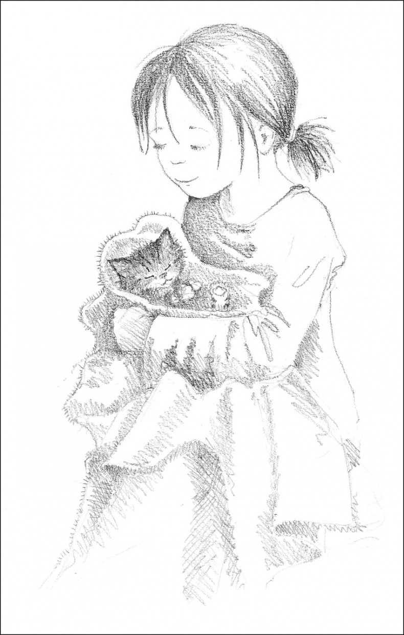 Иллюстрация к книге — Котенок Пушинка, или Рождественское чудо [i_027.jpg]