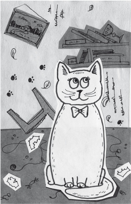 Иллюстрация к книге — Тесты для вашего кота. Измерь IQ домашнего любимца и пойми его психотип [i_049.jpg]