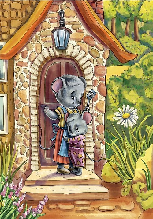 Иллюстрация к книге — Приключения мышки Дуси [i_007.jpg]