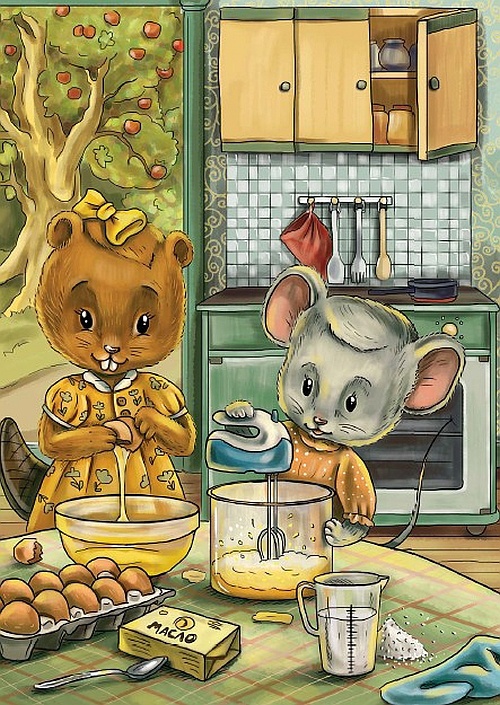 Иллюстрация к книге — Приключения мышки Дуси [i_009.jpg]