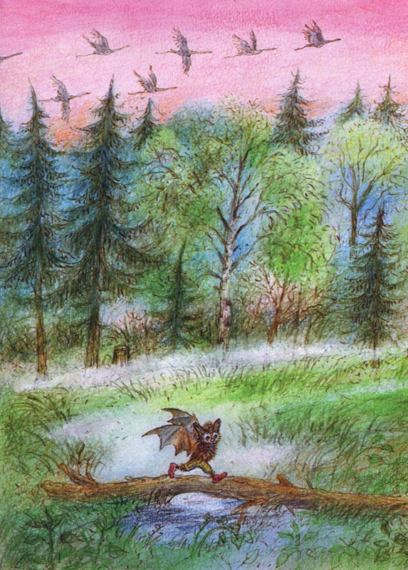 Иллюстрация к книге — Ночная Мышь, или Первый полет [i_007.jpg]