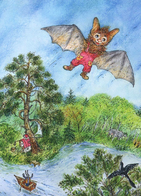 Иллюстрация к книге — Ночная Мышь, или Первый полет [i_016.jpg]