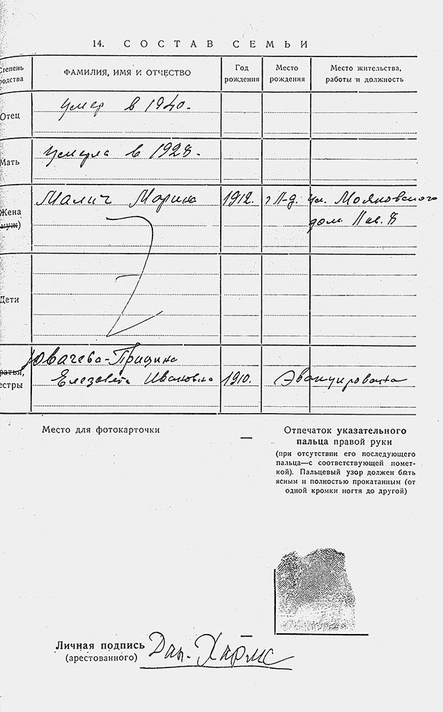 Иллюстрация к книге — Даниил Хармс. Жизнь человека на ветру [i_203.jpg]