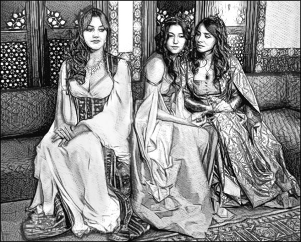 Иллюстрация к книге — Мерьем Узерли. Актрисы &quot;Великолепного века&quot; [_299.jpg]