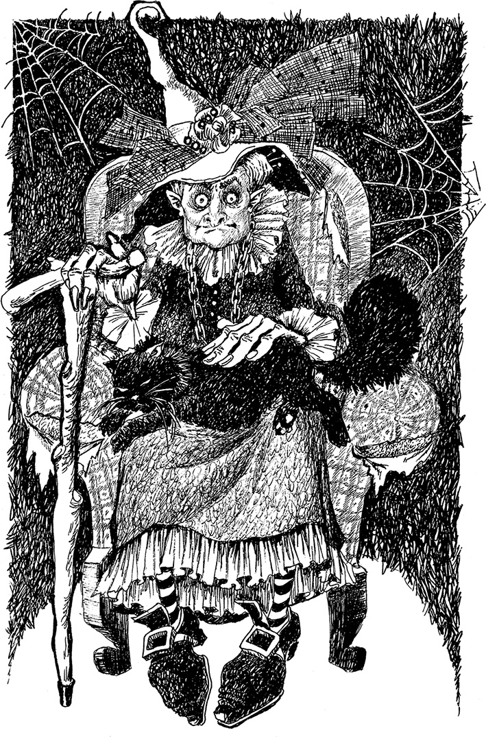 Иллюстрация к книге — Волшебное наследство. Миры Крестоманси. Книга седьмая [i_003.jpg]