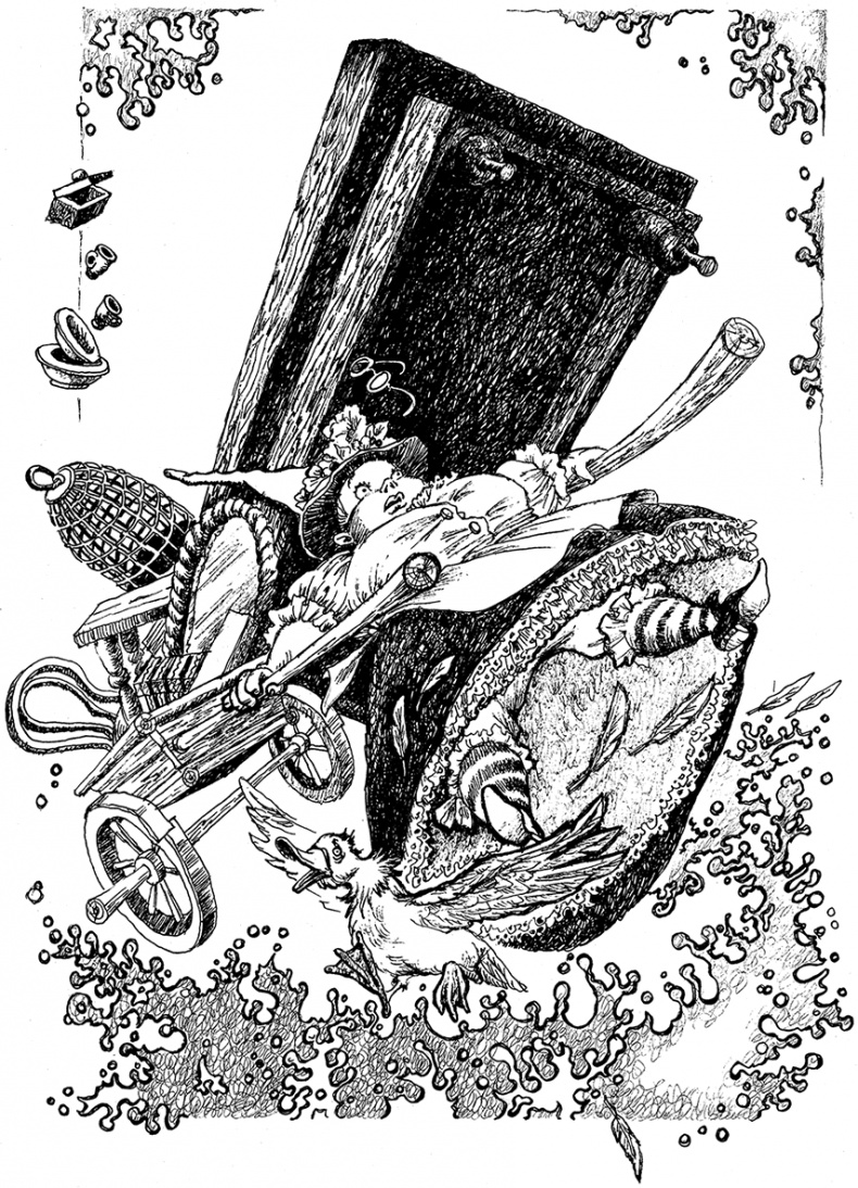 Иллюстрация к книге — Волшебное наследство. Миры Крестоманси. Книга седьмая [i_007.jpg]