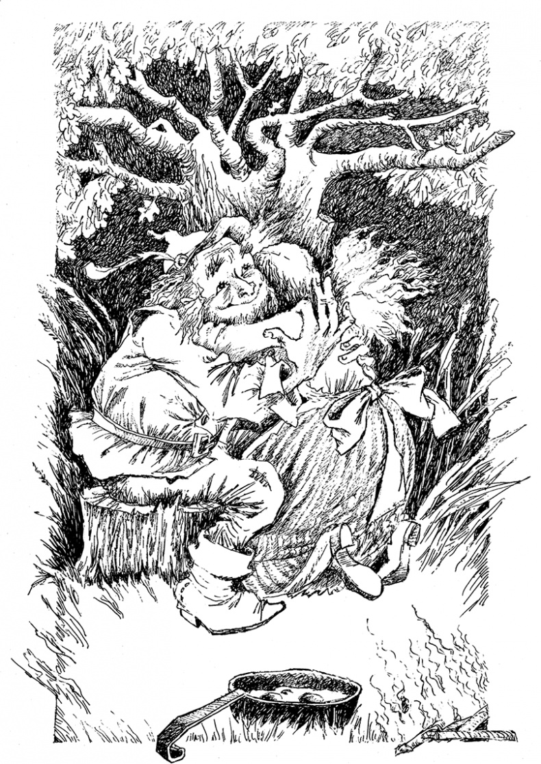 Иллюстрация к книге — Волшебное наследство. Миры Крестоманси. Книга седьмая [i_035.jpg]