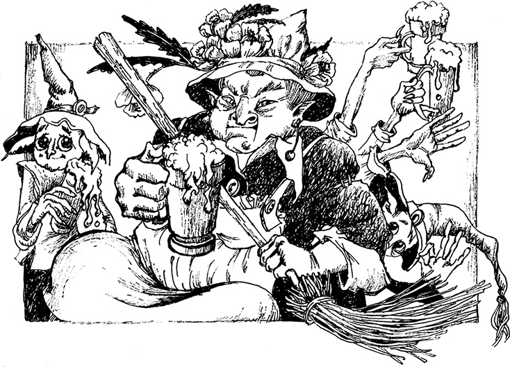 Иллюстрация к книге — Волшебное наследство. Миры Крестоманси. Книга седьмая [i_038.jpg]