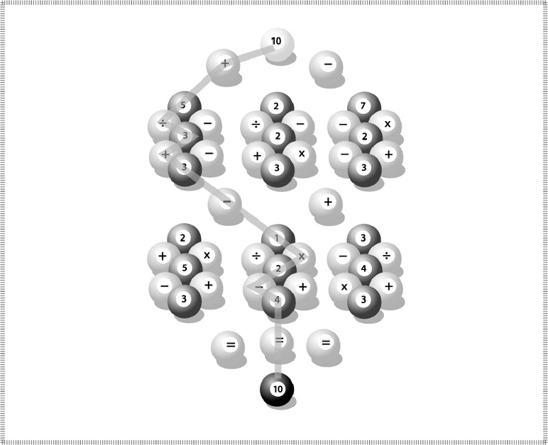 Иллюстрация к книге — 50 лучших головоломок для развития левого и правого полушария мозга [i_095.jpg]