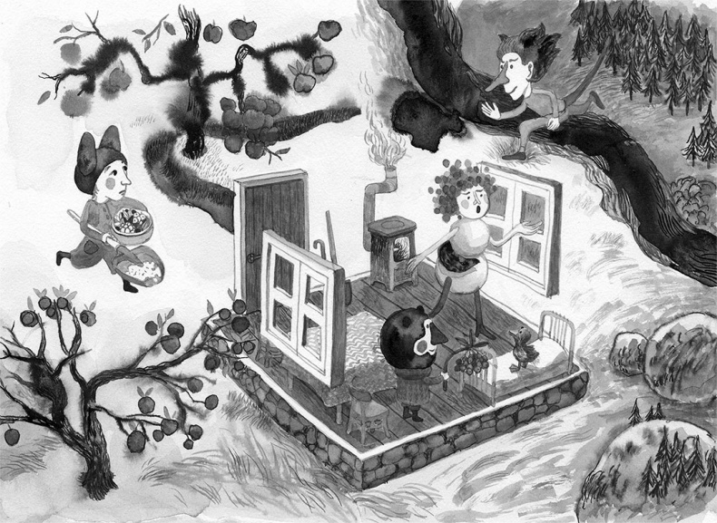 Иллюстрация к книге — Простодурсен. Зима от начала до конца [i_018.jpg]