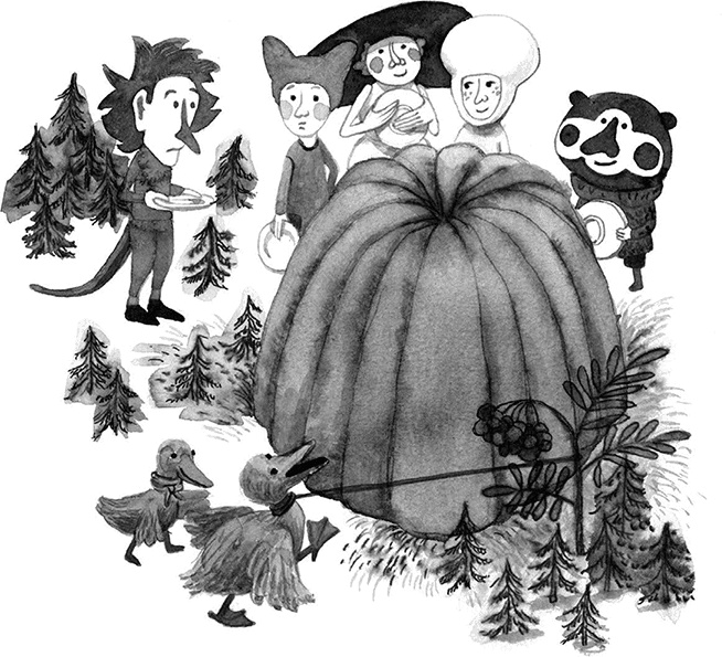 Иллюстрация к книге — Простодурсен. Зима от начала до конца [i_033.jpg]