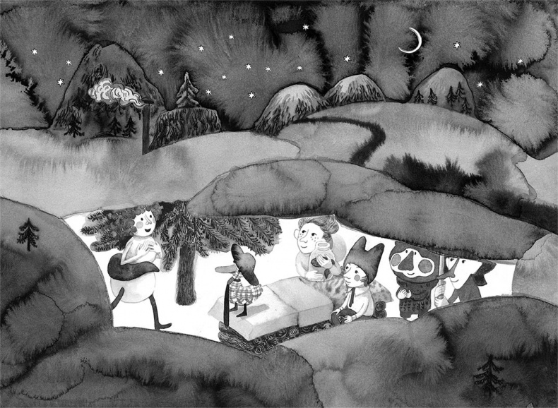 Иллюстрация к книге — Простодурсен. Зима от начала до конца [i_036.jpg]