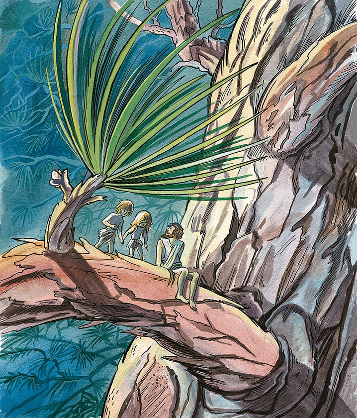 Иллюстрация к книге — Необыкновенные приключения Карика и Вали [i_076.jpg]