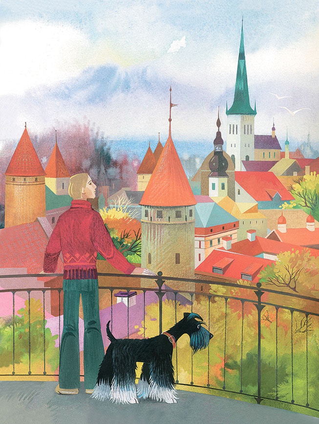 Иллюстрация к книге — Храбрый Тилли и другие истории [i_001.jpg]