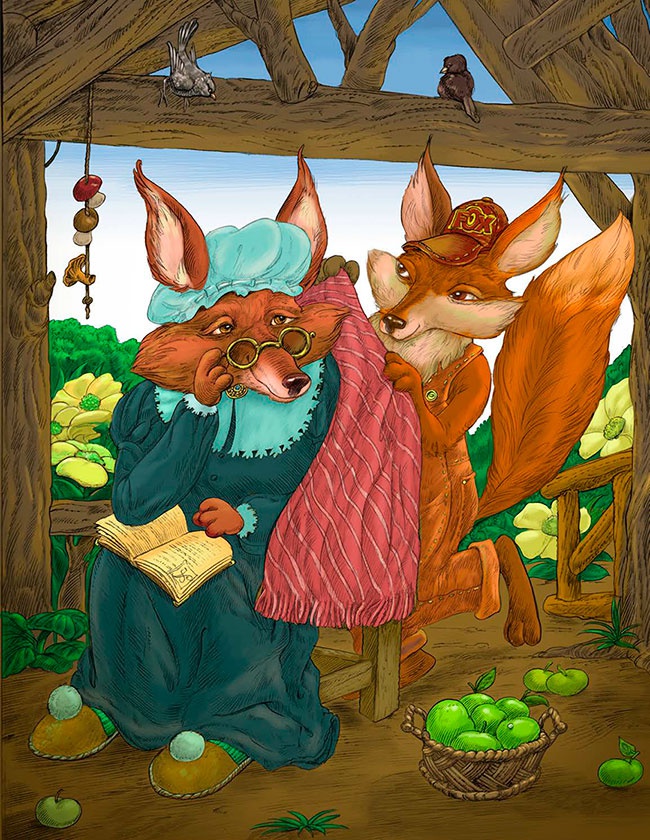 Иллюстрация к книге — Сказки Изумрудного Леса [i_028.jpg]