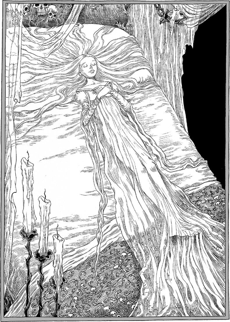 Иллюстрация к книге — Дева и веретено [i_015.jpg]