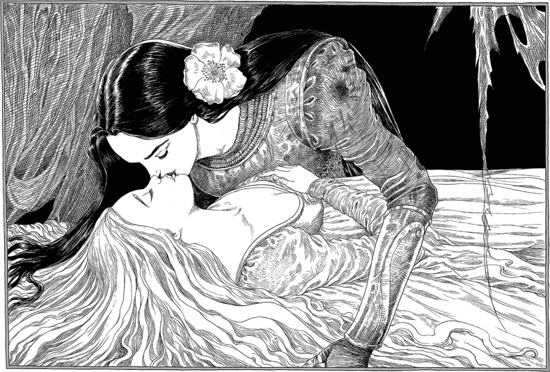 Иллюстрация к книге — Дева и веретено [i_022.jpg]