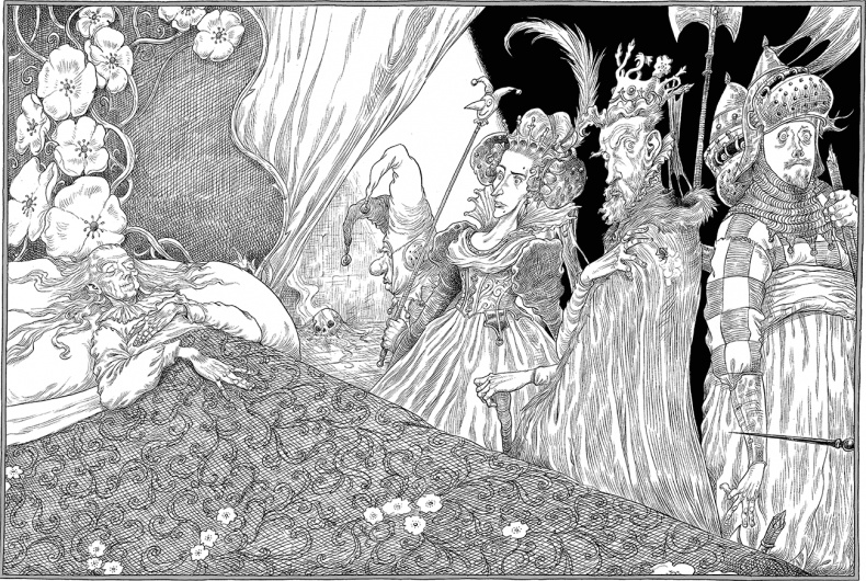 Иллюстрация к книге — Дева и веретено [i_028.jpg]