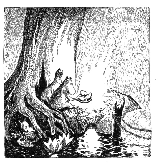 Иллюстрация к книге — Походная книга Муми-тролля [i_134.jpg]