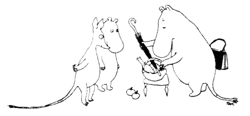 Иллюстрация к книге — Походная книга Муми-тролля [i_141.jpg]