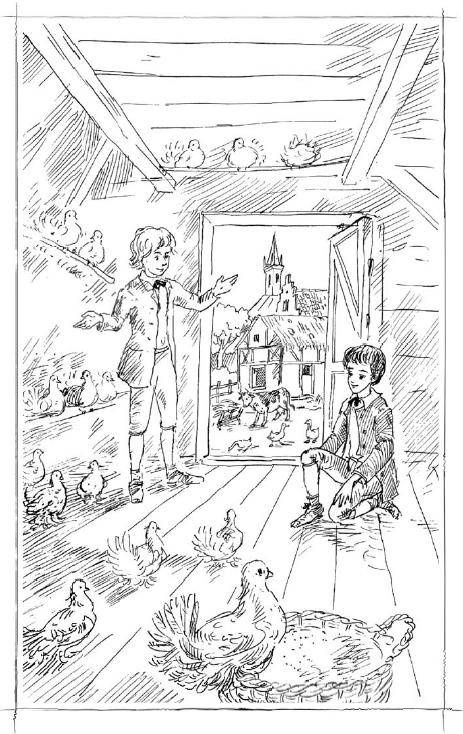 Иллюстрация к книге — Маленькие мужчины [i_004.jpg]