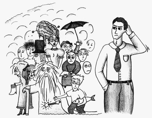 Иллюстрация к книге — Шизофреники повсюду, или Как отличить причуды от болезни [i_001.jpg]