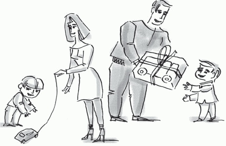 Иллюстрация к книге — Дети и деньги. Что разрешать, как запрещать, к чему готовиться [i_030.jpg]