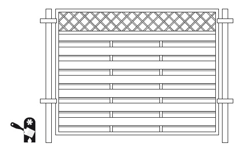 Иллюстрация к книге — Забор, ограда, калитка на дачном участке. Строим своими руками [i_044.jpg]