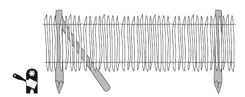 Иллюстрация к книге — Забор, ограда, калитка на дачном участке. Строим своими руками [i_045.jpg]