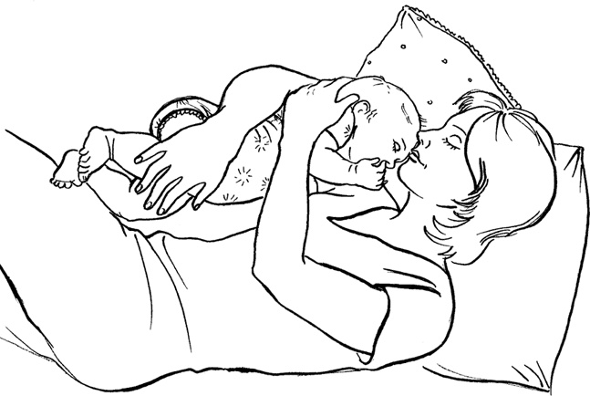 Иллюстрация к книге — Как быть счастливой мамой довольного малыша от 0 до 1 года [i_392.jpg]