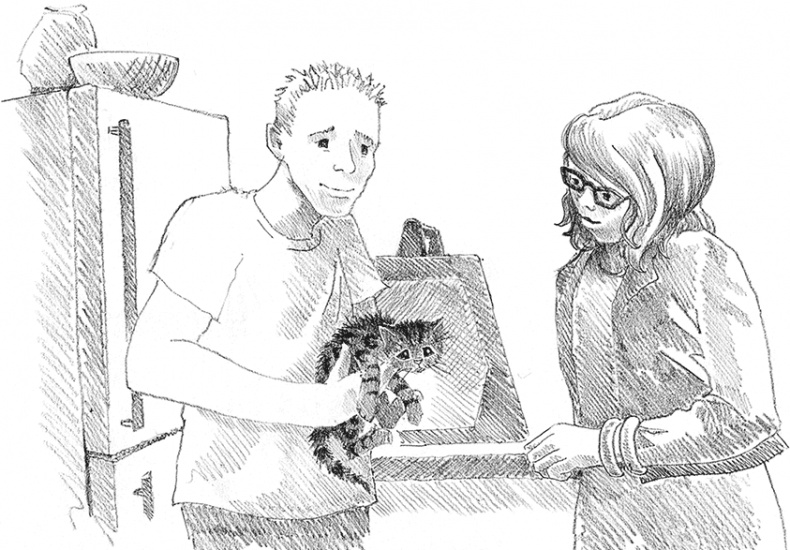 Иллюстрация к книге — Котенок Милли, или С возвращением, леопард! [i_025.jpg]