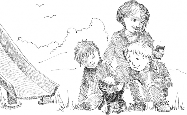 Иллюстрация к книге — Котенок Милли, или С возвращением, леопард! [i_034.jpg]