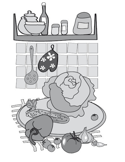 Иллюстрация к книге — Веганская и вегетарианская кулинария [i_003.jpg]