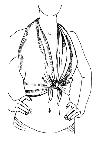 Иллюстрация к книге — Шарфик, платочек, парео. Как красиво и модно повязать [i_217.jpg]