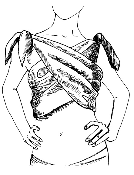 Иллюстрация к книге — Шарфик, платочек, парео. Как красиво и модно повязать [i_221.jpg]