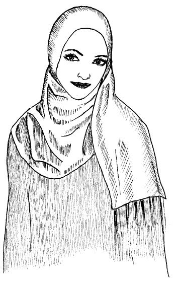 Иллюстрация к книге — Шарфик, платочек, парео. Как красиво и модно повязать [i_265.jpg]