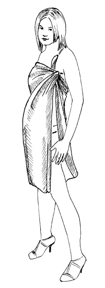 Иллюстрация к книге — Шарфик, платочек, парео. Как красиво и модно повязать [i_342.jpg]