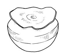 Иллюстрация к книге — Оригинальные украшения из овощей и фруктов [i_031.jpg]