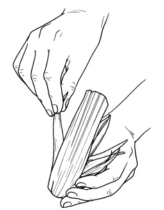 Иллюстрация к книге — Оригинальные украшения из овощей и фруктов [i_044.jpg]