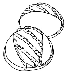 Иллюстрация к книге — Оригинальные украшения из овощей и фруктов [i_053.jpg]