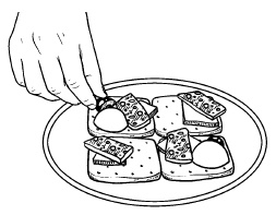 Иллюстрация к книге — Оригинальные украшения из овощей и фруктов [i_059.jpg]