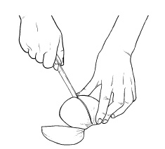 Иллюстрация к книге — Оригинальные украшения из овощей и фруктов [i_095.jpg]