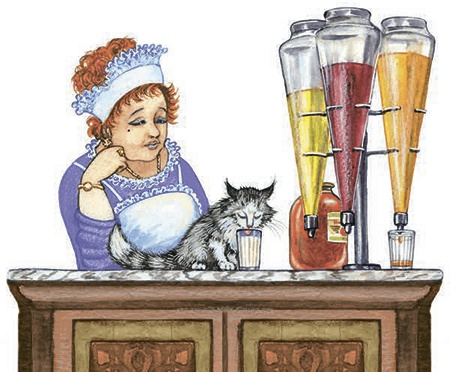 Иллюстрация к книге — Необыкновенные приключения кошки Нюси. Домовой и тайна волшебной книги [i_006.jpg]