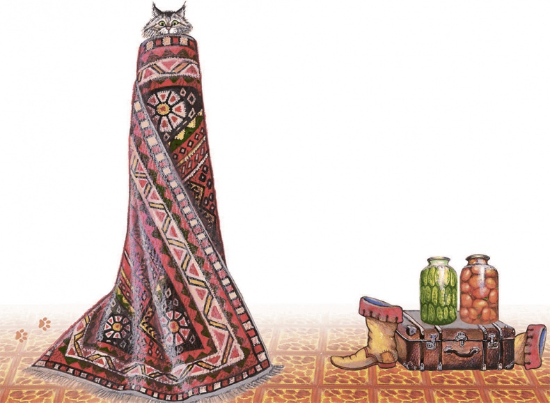 Иллюстрация к книге — Необыкновенные приключения кошки Нюси. Домовой и тайна волшебной книги [i_011.jpg]